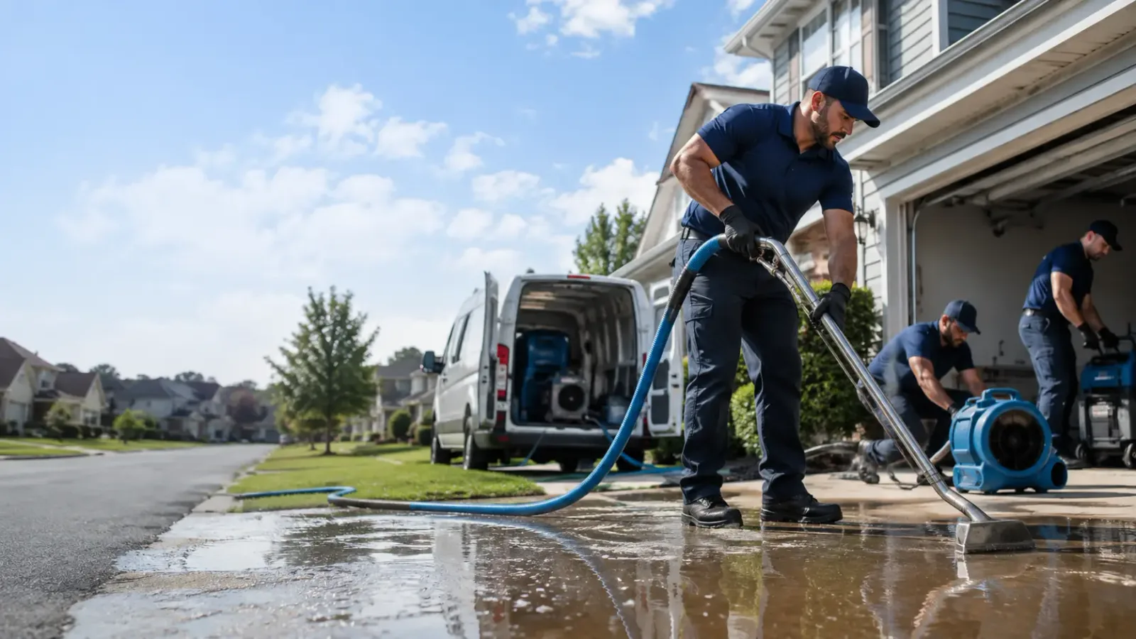 Flood Damage Restoration in Bushton, KS